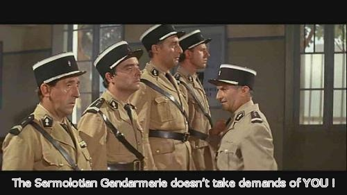 Gendarmerie motto.png